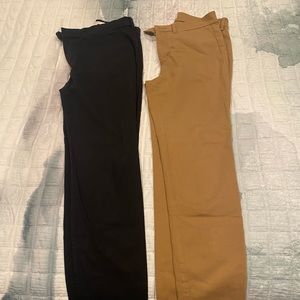 2 pair of loft pants